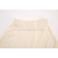 Women's Knitted Elastic Waist Pleated Wide Skirt